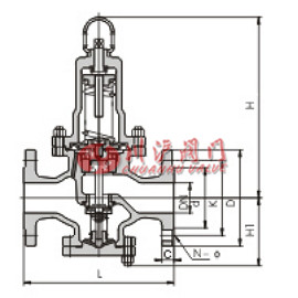 水用減壓閥結構圖