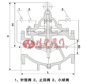 緩閉止回閥結構圖